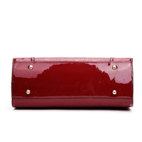 Sac à main cuir  croco rouge