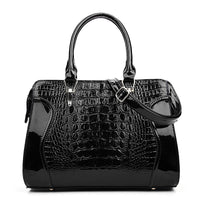 Sac à main croco Noir