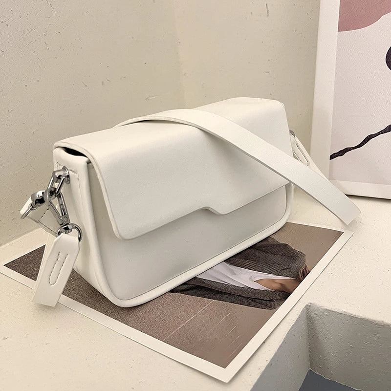 Petit sac bandoulière Cuir Blanc Femme Kate-monsacparis.com