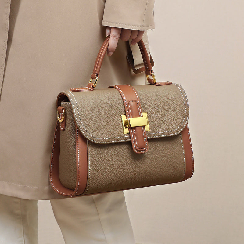 Sac à main Femme Alix marron clair