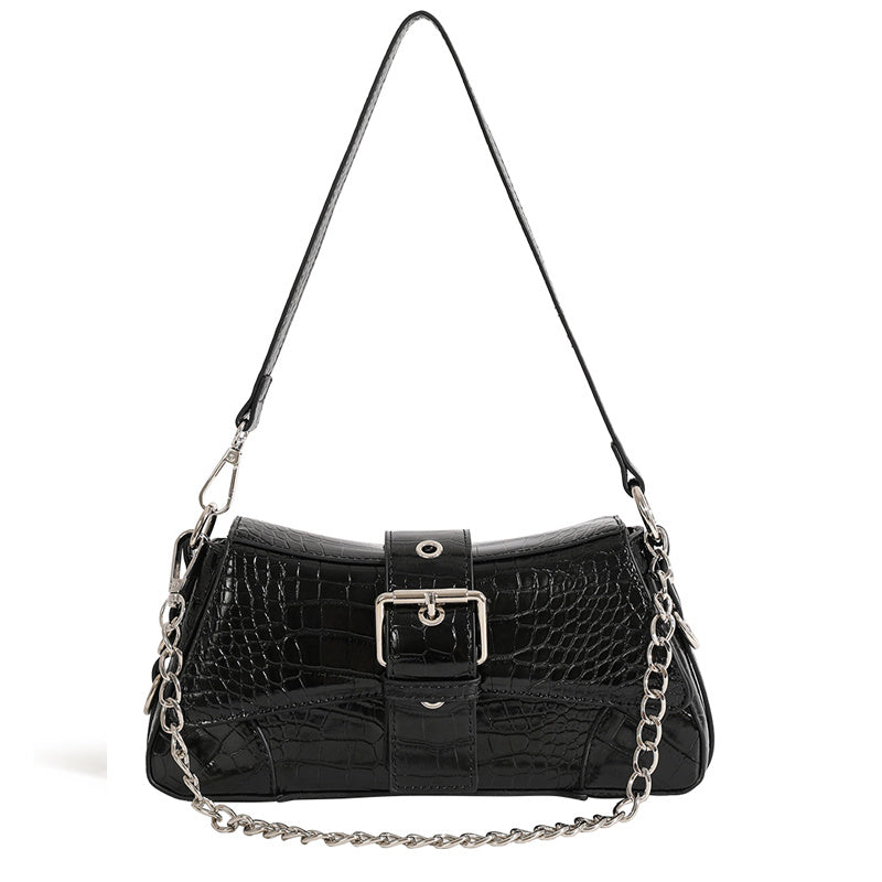 Sac baguette Anaïs-noir