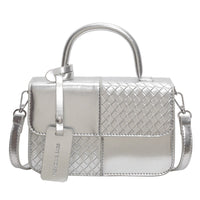 Sac bandoulière Femme Anita gris métalique