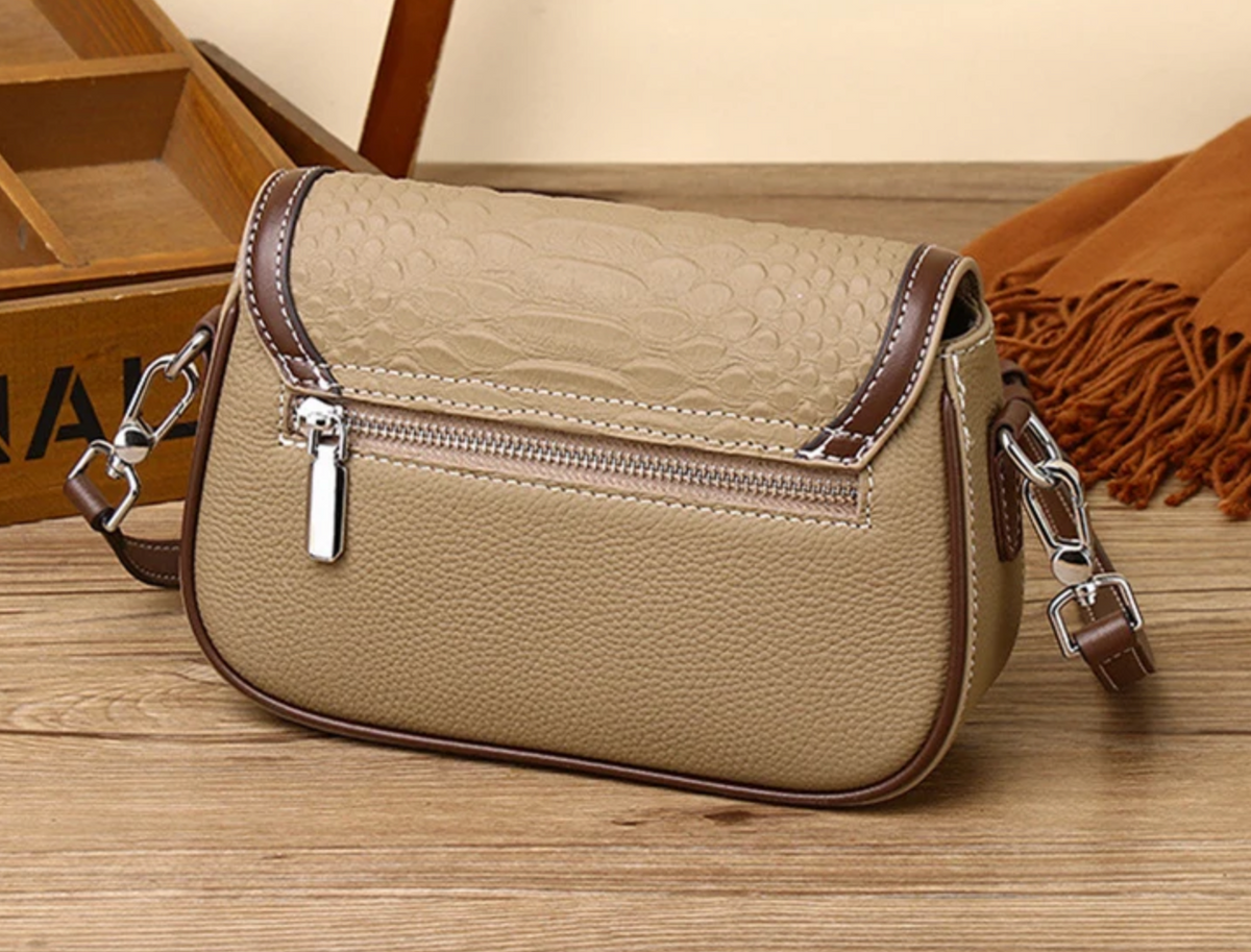 petit sac bandouliere marron clair