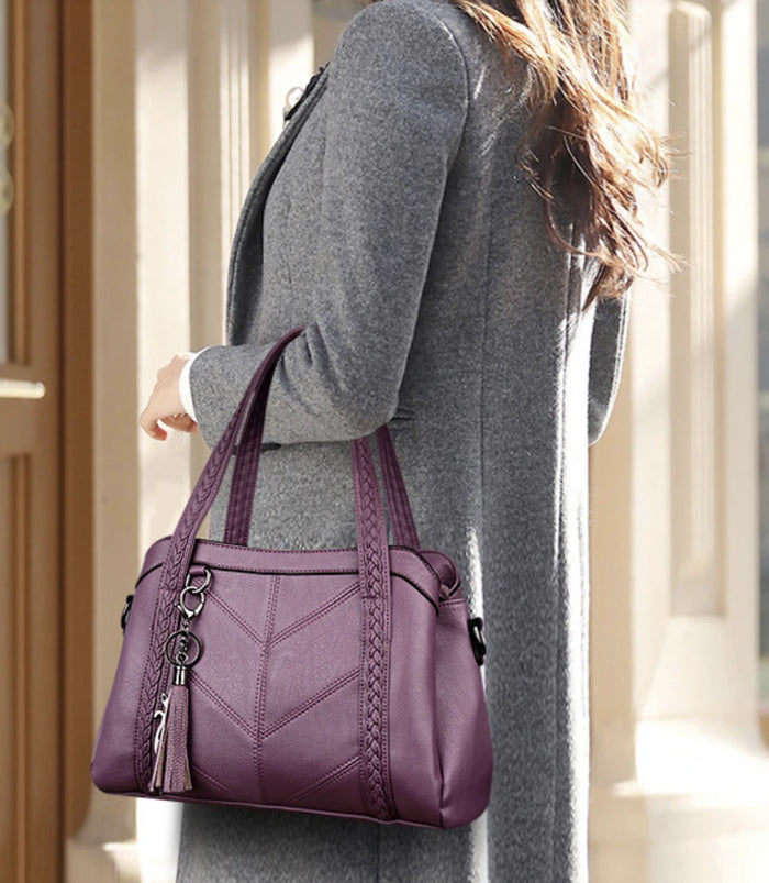 Sac à main Cuir Violet