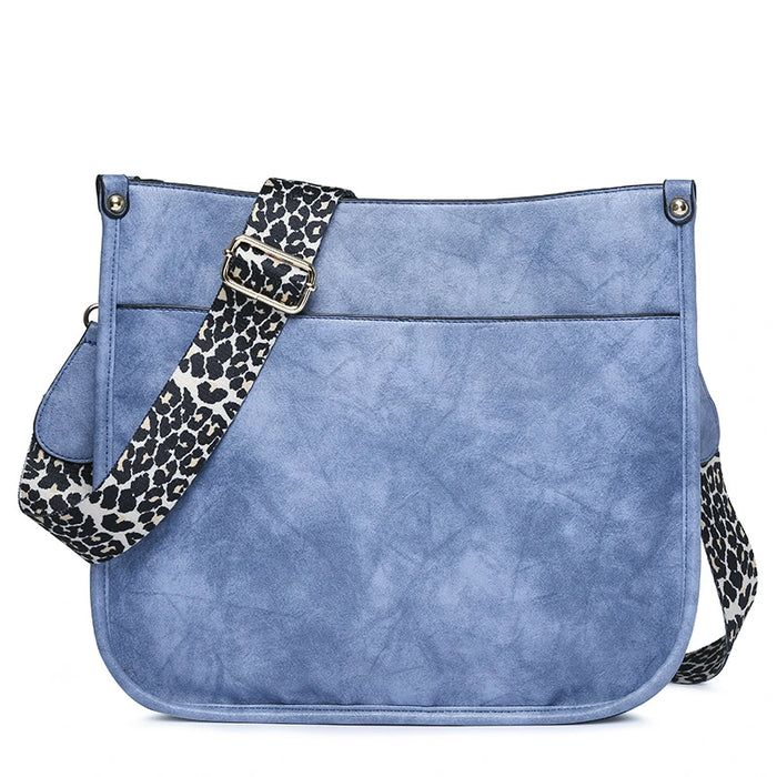 sac bandouliere Aelis bleu clair