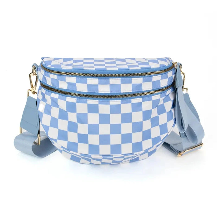 sac bandouliere Bleu Clair tendance