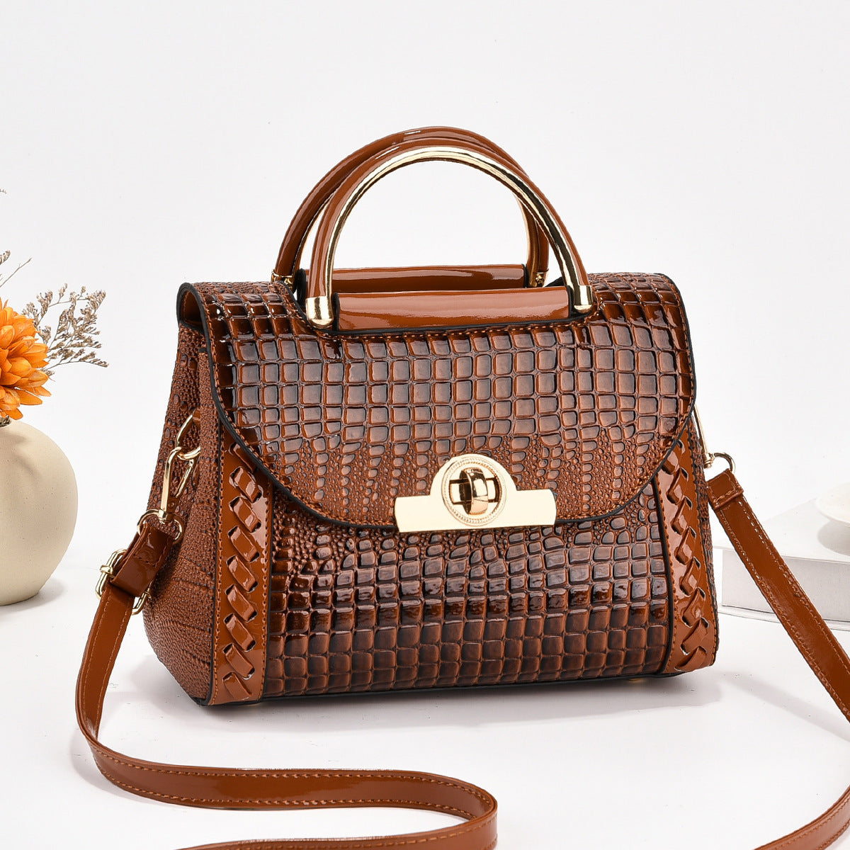 Sac à main Femme Christina marron-monsacparis.com