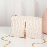 Sac bandoulière Femme Stacy blanc monsacparis.com