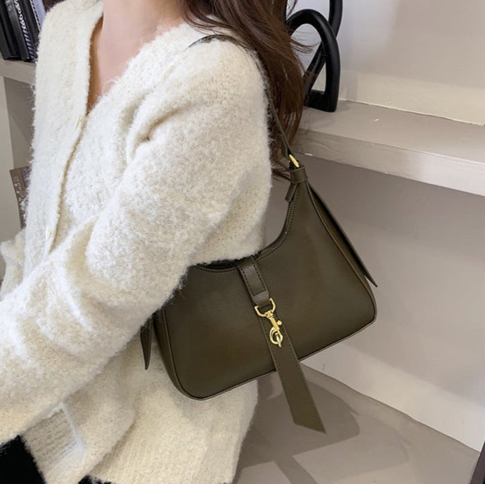 sac épaule cuir vert monsacparis.com