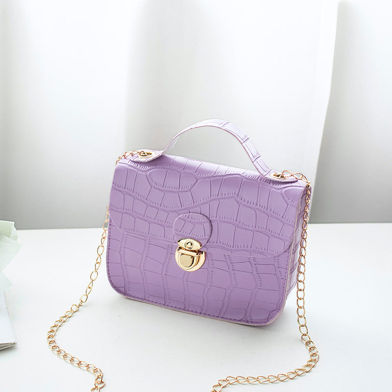 Petit sac bandoulière violet  Femme
