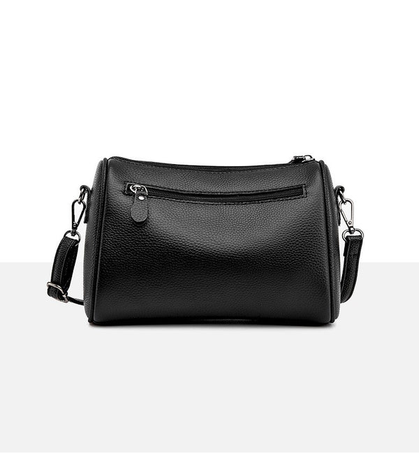 Sac à main  noir cuir Lucy-monsacparis.com