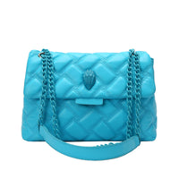 Sac bandoulière Femme Roxana bleu clair-monsacparis.com