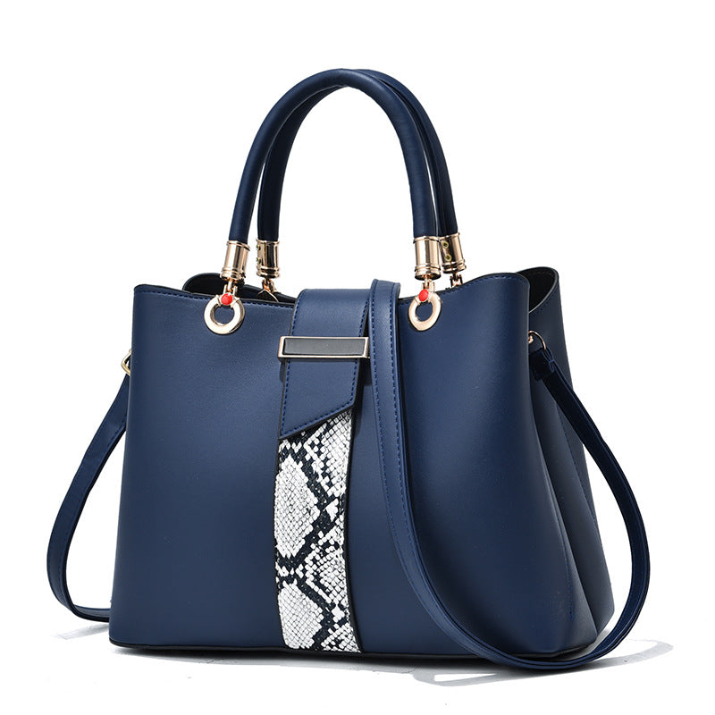 Sac à main Cuir Femme-Victoria bleu-monsacparis.com