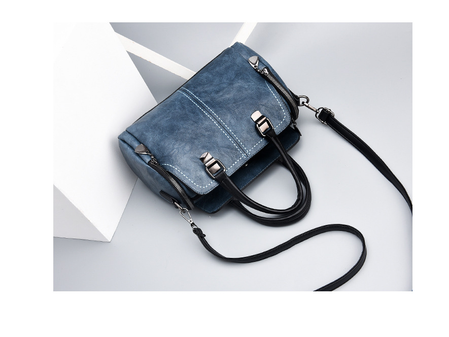 Sac à main -Épaule Athéna-Bleu-monsacparis.com