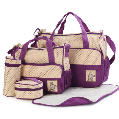 sac à langer Essentiel violet  /monsacparis.com