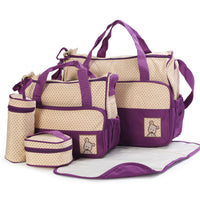 sac à langer Essentiel violet-monsacparis.com