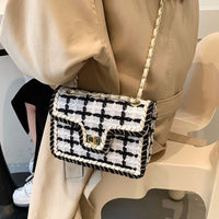 Sac à main carré blanc femme monsacparis.com