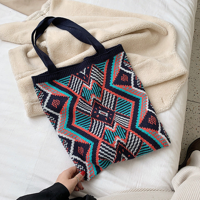 sac cabas-Tavita bleu marine