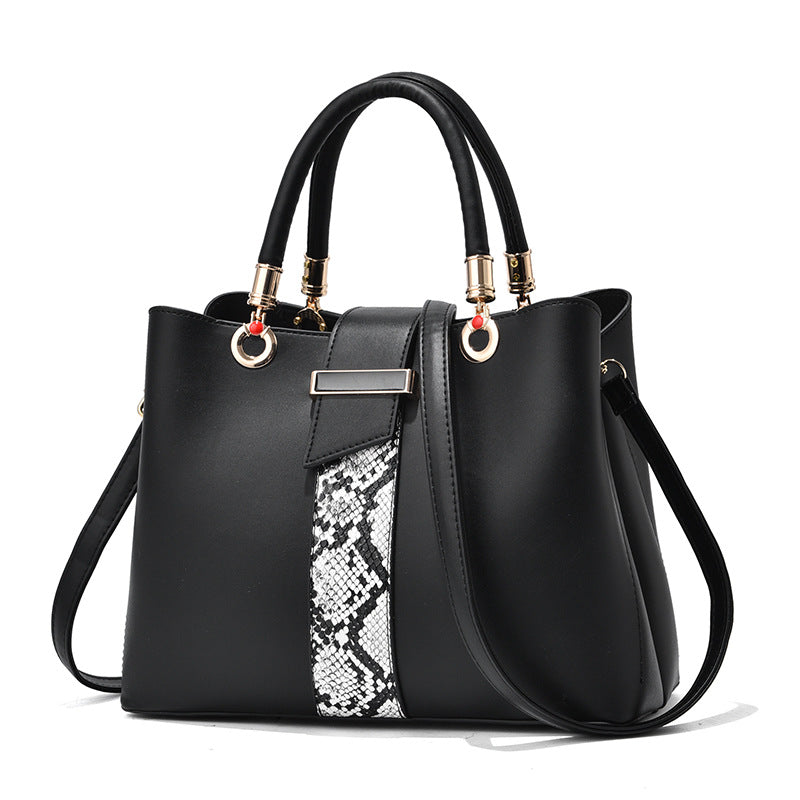 Sac à main Cuir Femme-Victoria noir-monsacparis.com