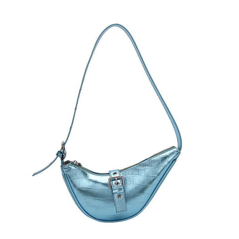 Petit sac épaule Femme Ella couleur bleu clair