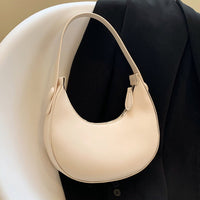 Sac épaule Femme Monica  blanc crème  monsacparis.com