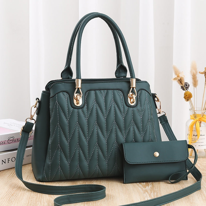 Sac à main Cuir Femme-Joy vert-monsacparis.com