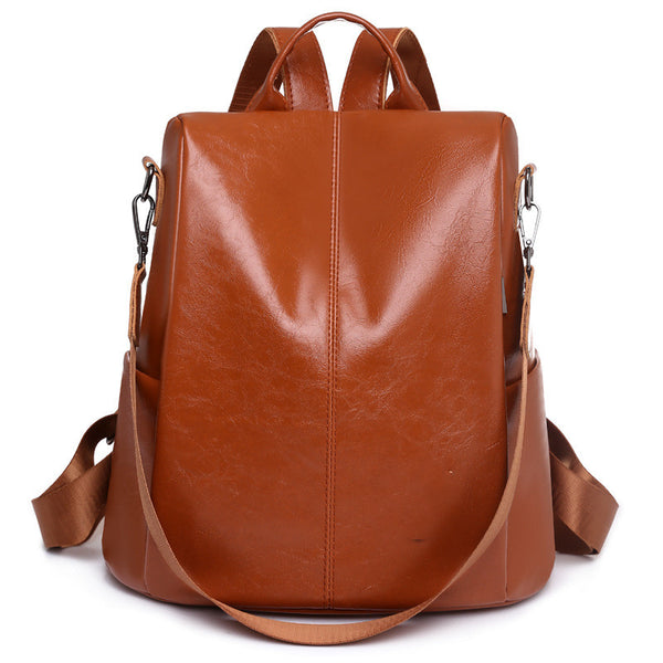 Sac à dos Elsa Antivol-Marron-monsacparis.com