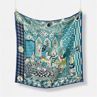 Carré de soie Olga 53 Cm-monsacparis.com
