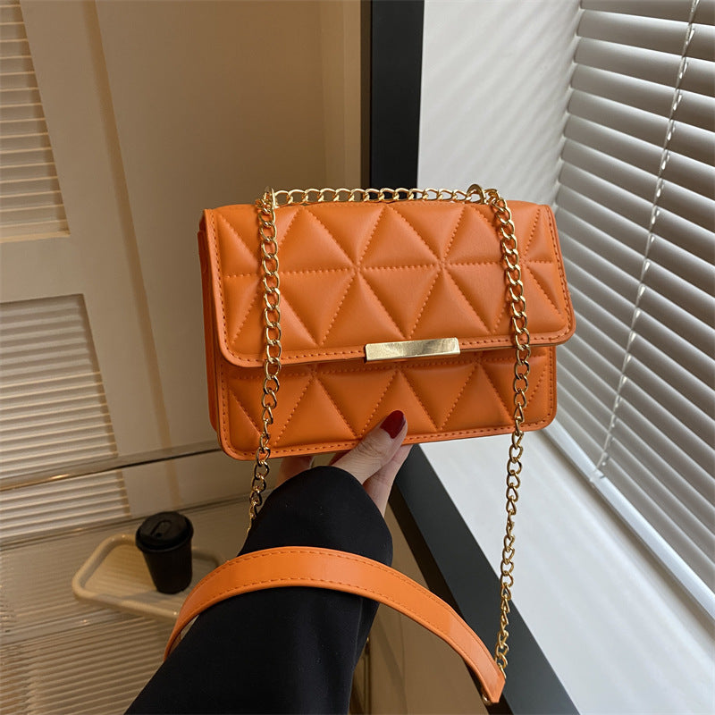 Sac à main Cuir Lexie orange-monsacparis.com