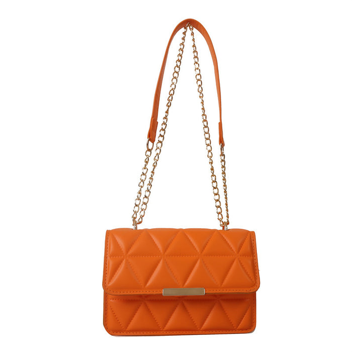 Sac à main Cuir Lexie orange-monsacparis.com