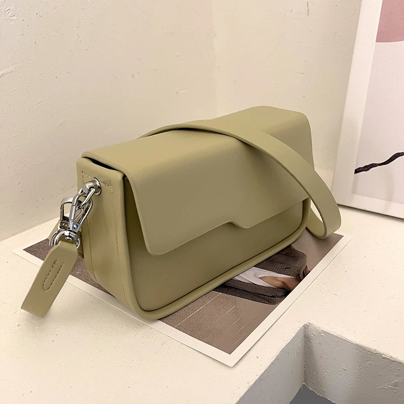 Petit sac bandoulière Cuir Vert tendance Kate-monsacparis.com