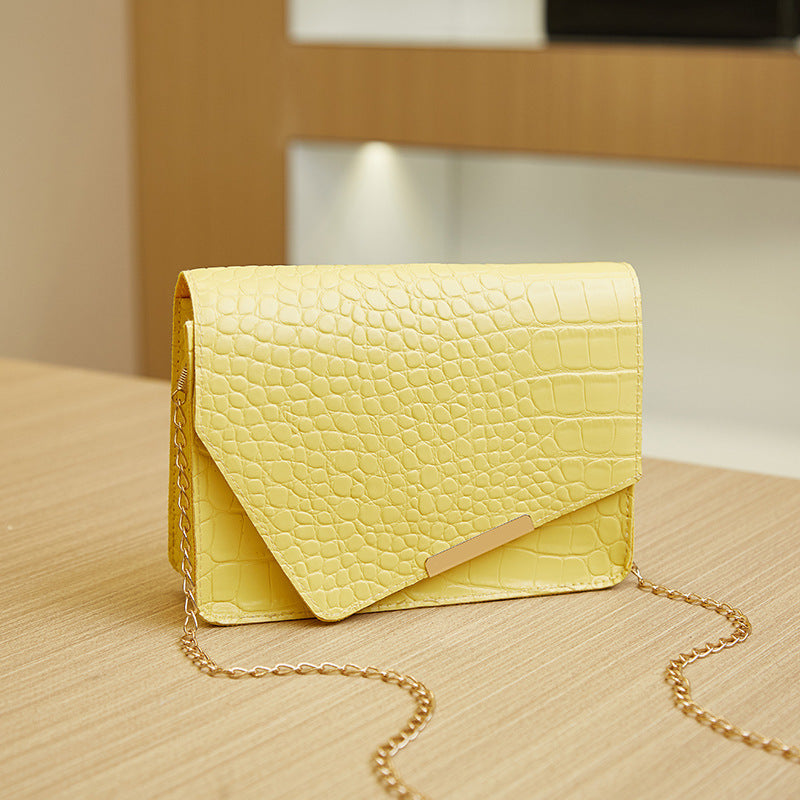 Petit sac bandoulière Femme Silvia jaune monsacparis.com