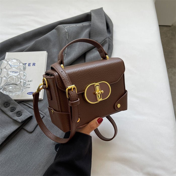 Petit sac à main Femme Flora marron-monsacparis.com