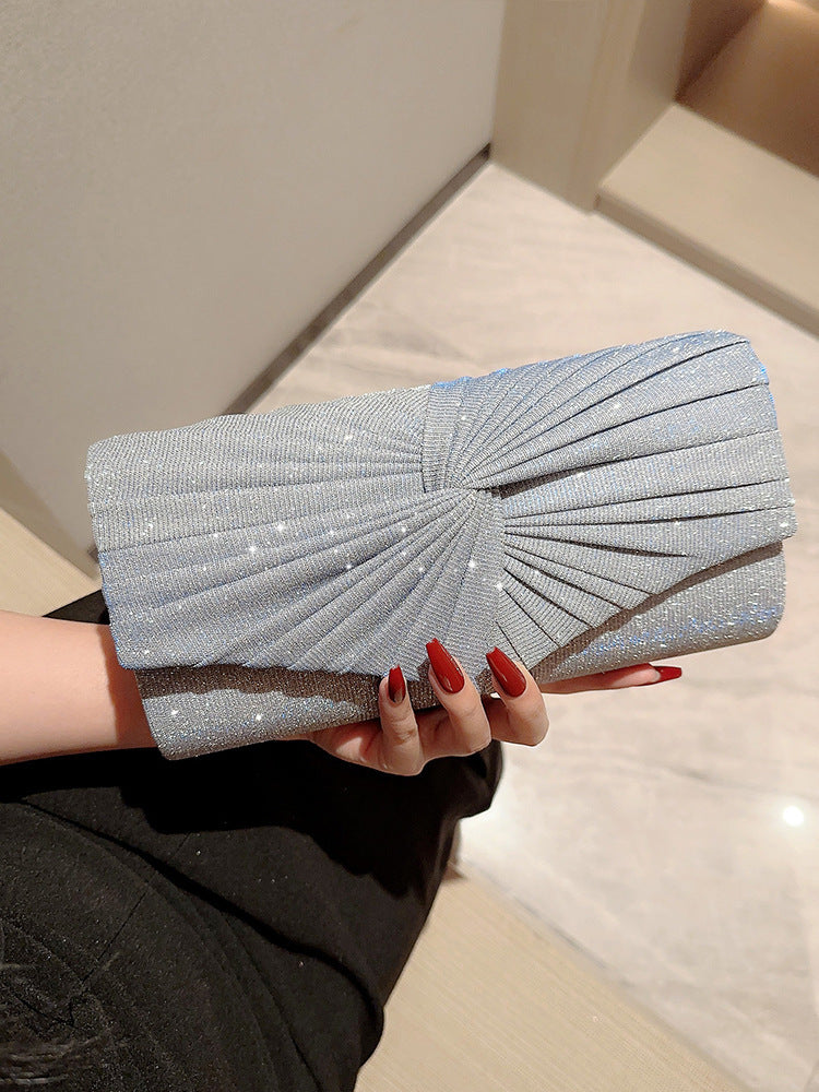 Pochette  Ruby gris argent 