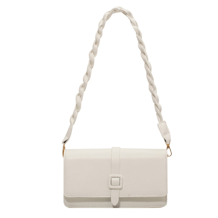 Pochette cuir Eve blanc monsacparis.com