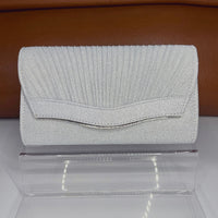 Pochette de soirée Femme Ariana couleur argent