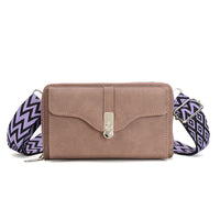 Pochette Cuir Irma-Violet-monsacparis