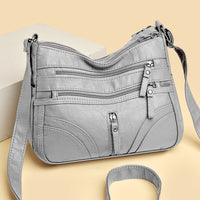 Sac à main Cuir Femme-Gris