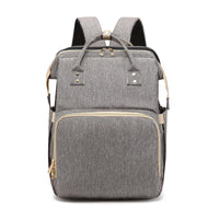 Sac à langer Jura gris-monsacparis.com