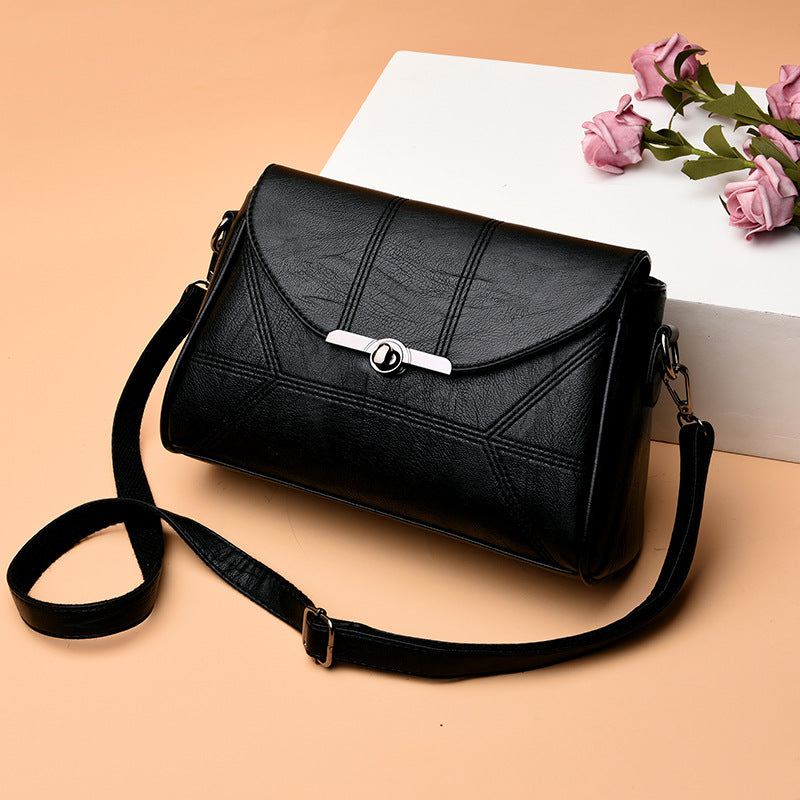 Sac à main Cuir Kelly noir-monsacparis.com