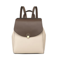 Sac à dos Cuir Beige Clair Énora