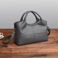 Sac à main cuir Gris Coraline-monsacparis.com