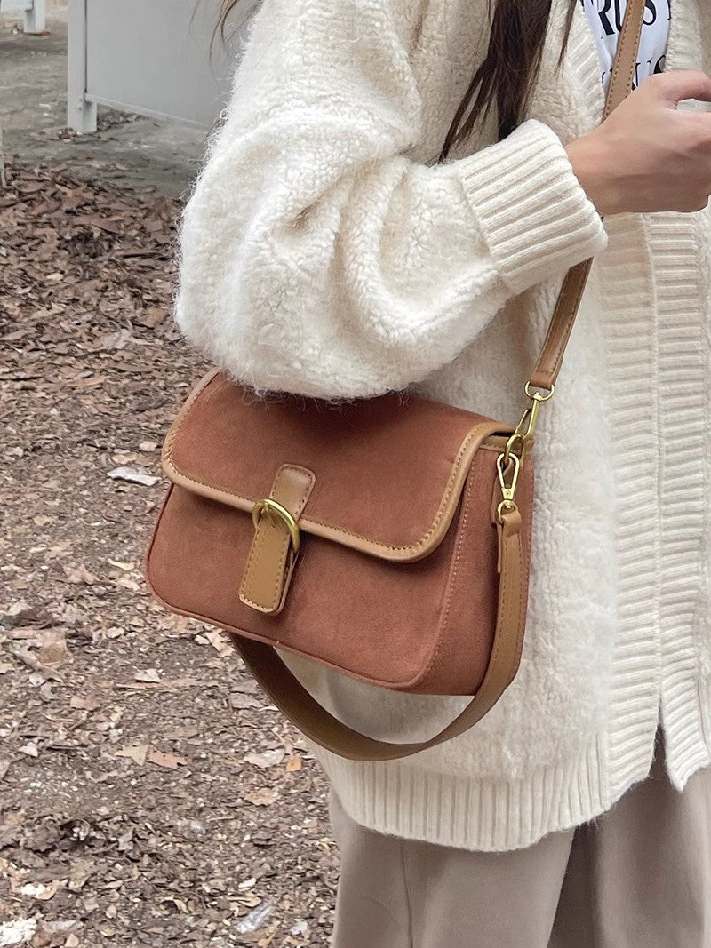 Sac bandoulière Femme Aura-camel