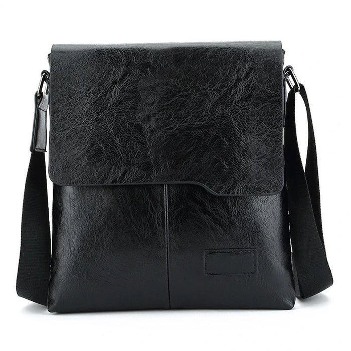 Sacoche Cuir noir Homme Brian-monsacparis.com