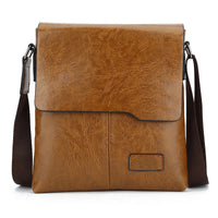 Sacoche Cuir camel Homme Brian-monsacparis.com