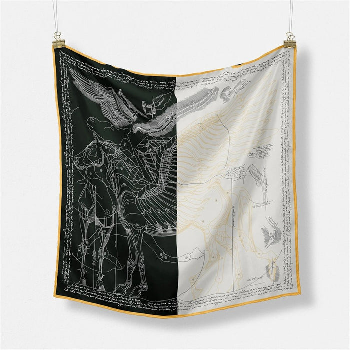 Carré de Soie Angela 53 X 53cm - monsacparis.com