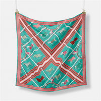 Carré de soie Athéna 53 X 53cm - monsacparis.com