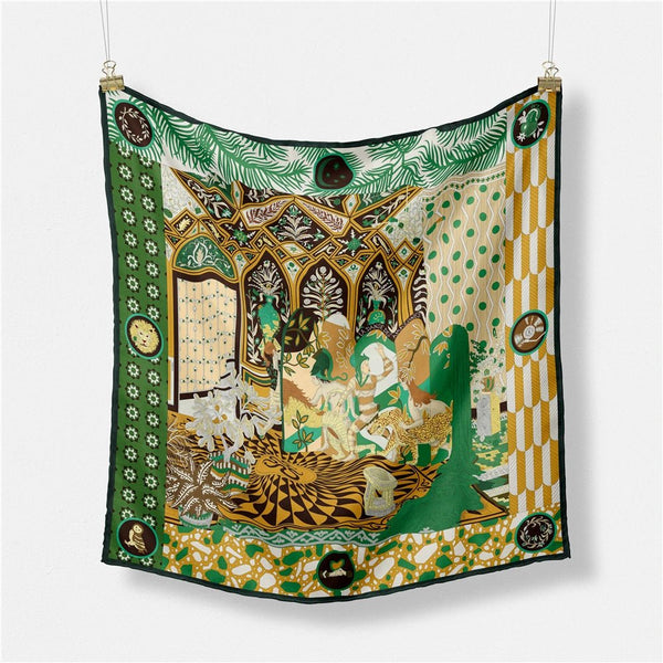 Carré de soie Olga 53 X 53cm - monsacparis.com