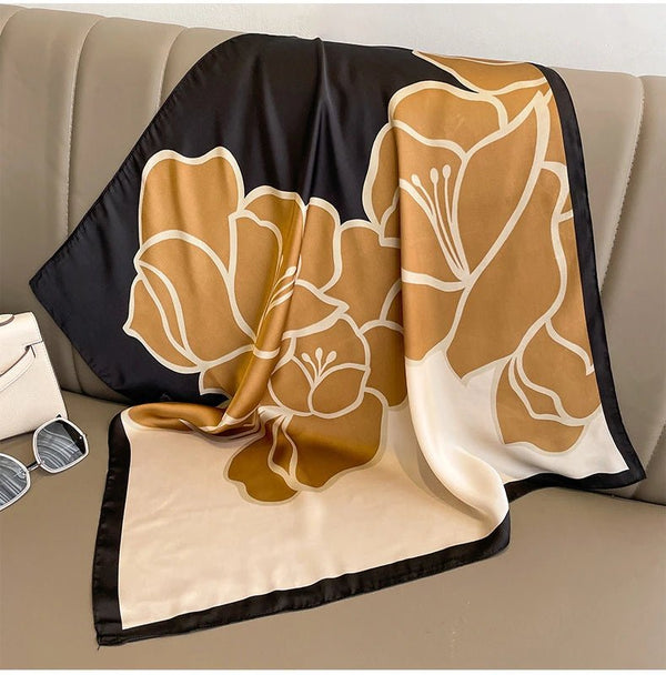 Carré de Soie Sarah 70 X 70cm - monsacparis.com