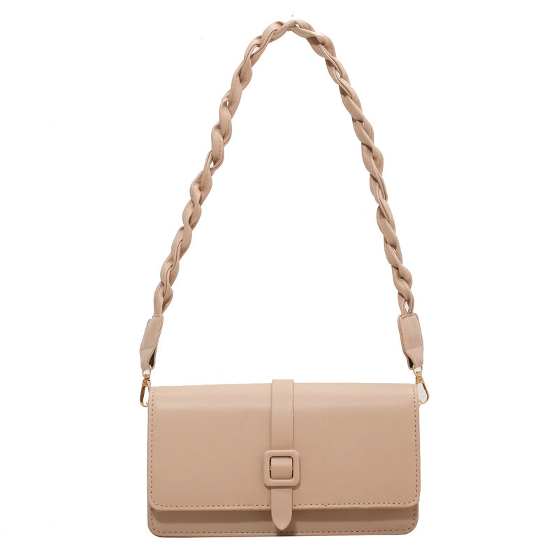 Pochette cuir Eve beige monsacparis.com